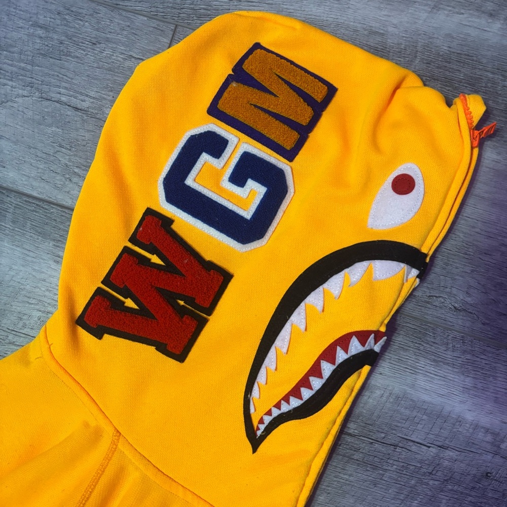 BAPE Yellow Zip-Up